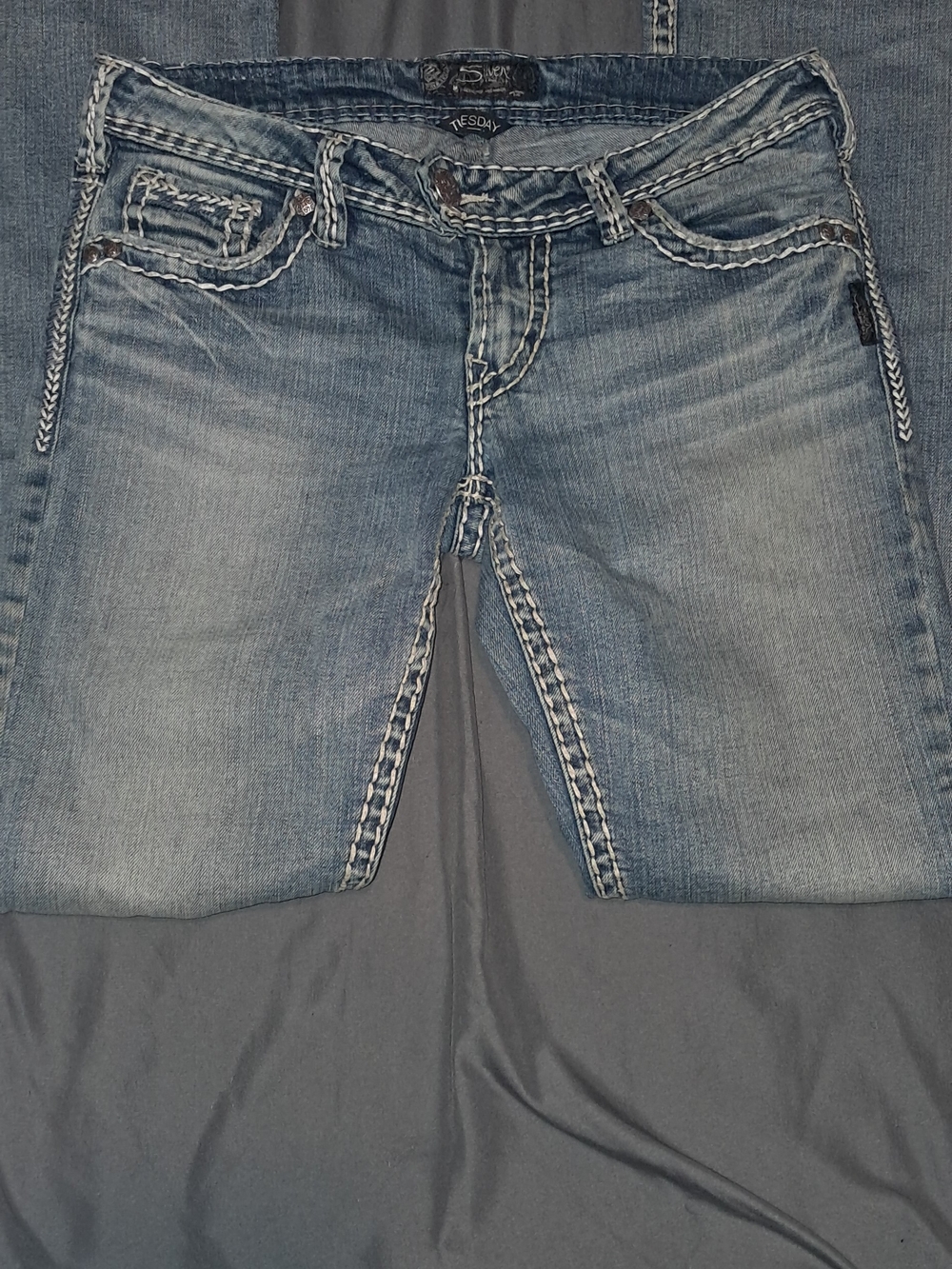 Silver Tuesday Jeans Light Blue Bootcut Jeans